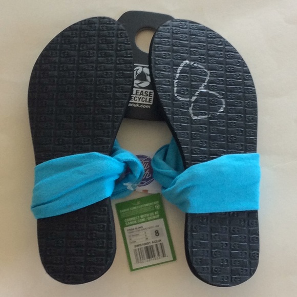 Sanuk yoga mat sling flip flops - Picture 2 of 4